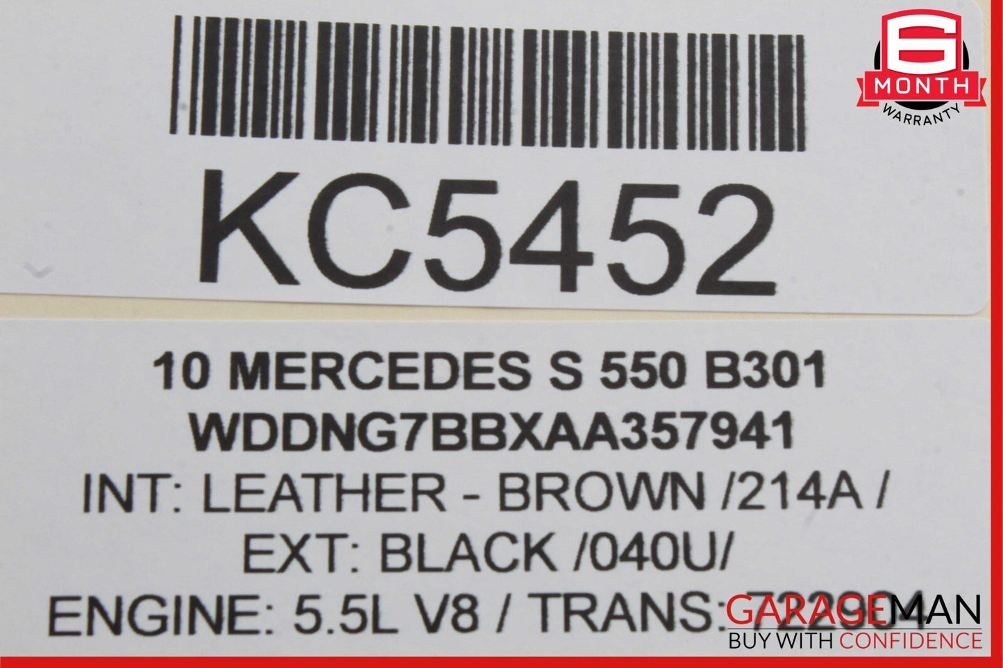 07-13 Mercedes W221 S550 Front Left Door Lock Latch Actuator Keyless Go OEM