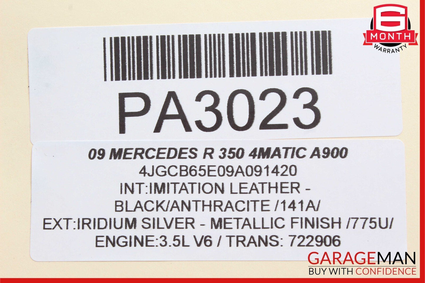 06-10 Mercedes W251 R350 R500 Center Dashboard Hazard ESP Control Switch OEM