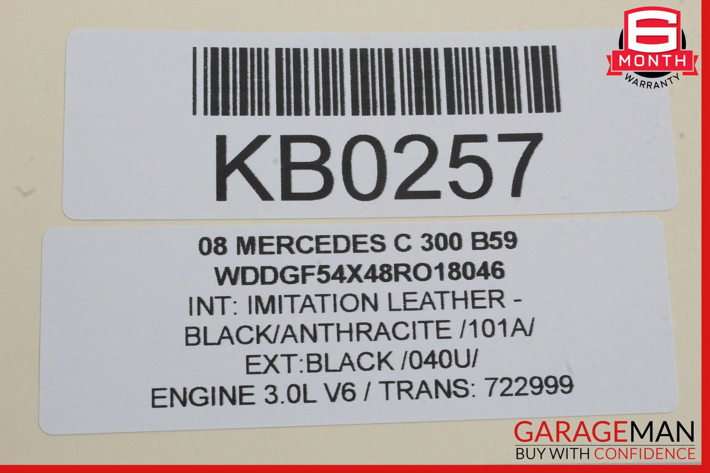 08-11 Mercedes W204 C350 C300 Front Left Driver Side Exterior Door Handle OEM
