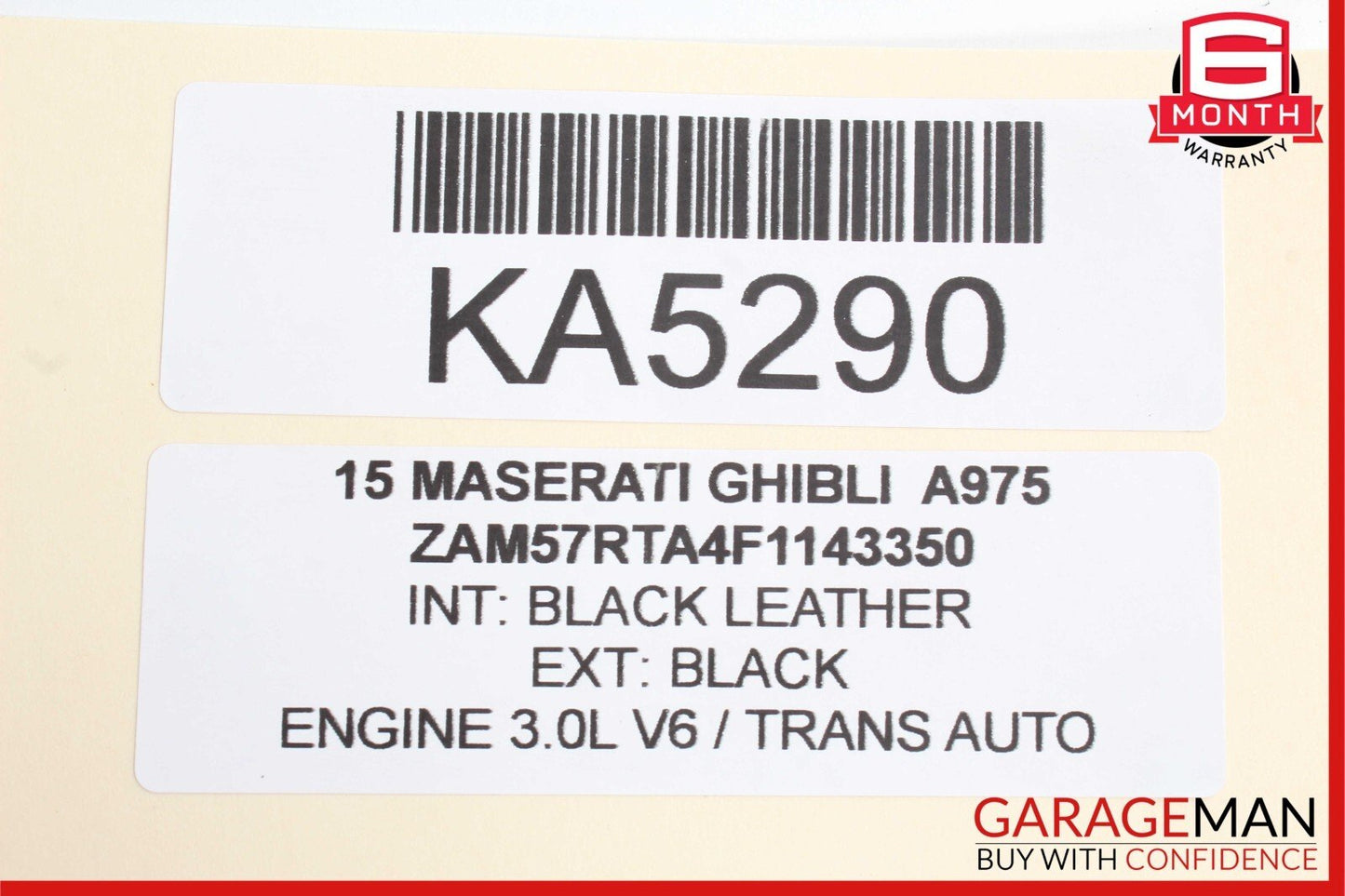 14-17 Maserati Ghibli Front Left Driver Side Door Lock Latch Actuator OEM