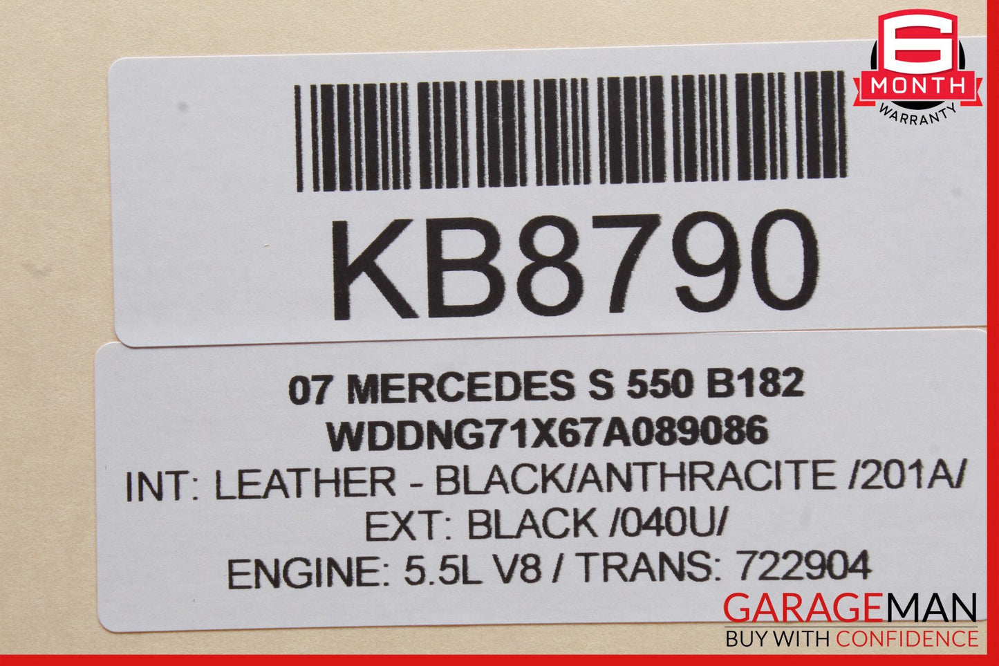 07-14 Mercedes W221 S550 CL550 A/C AC Heater Climate Control Switch OEM