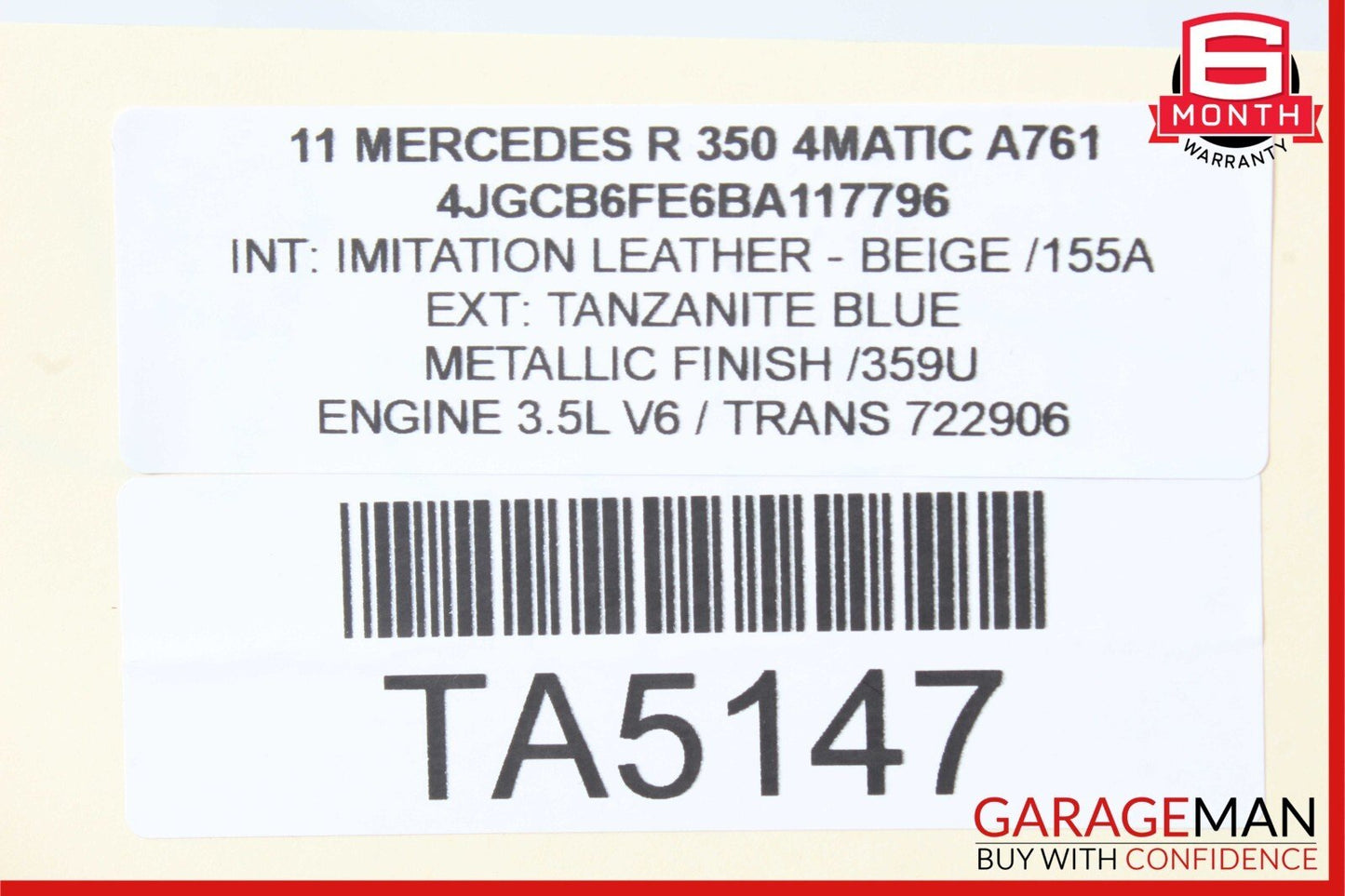 2011 Mercedes W251 R350 Operators Owner Repair Manual Guide Book Set Assembly