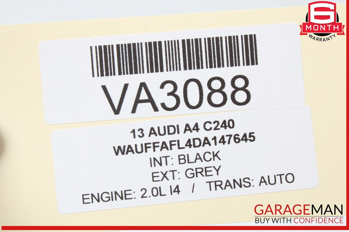 09-16 Audi A4 Speedometer Instrument Cluster Gauge 8K0920950R OEM