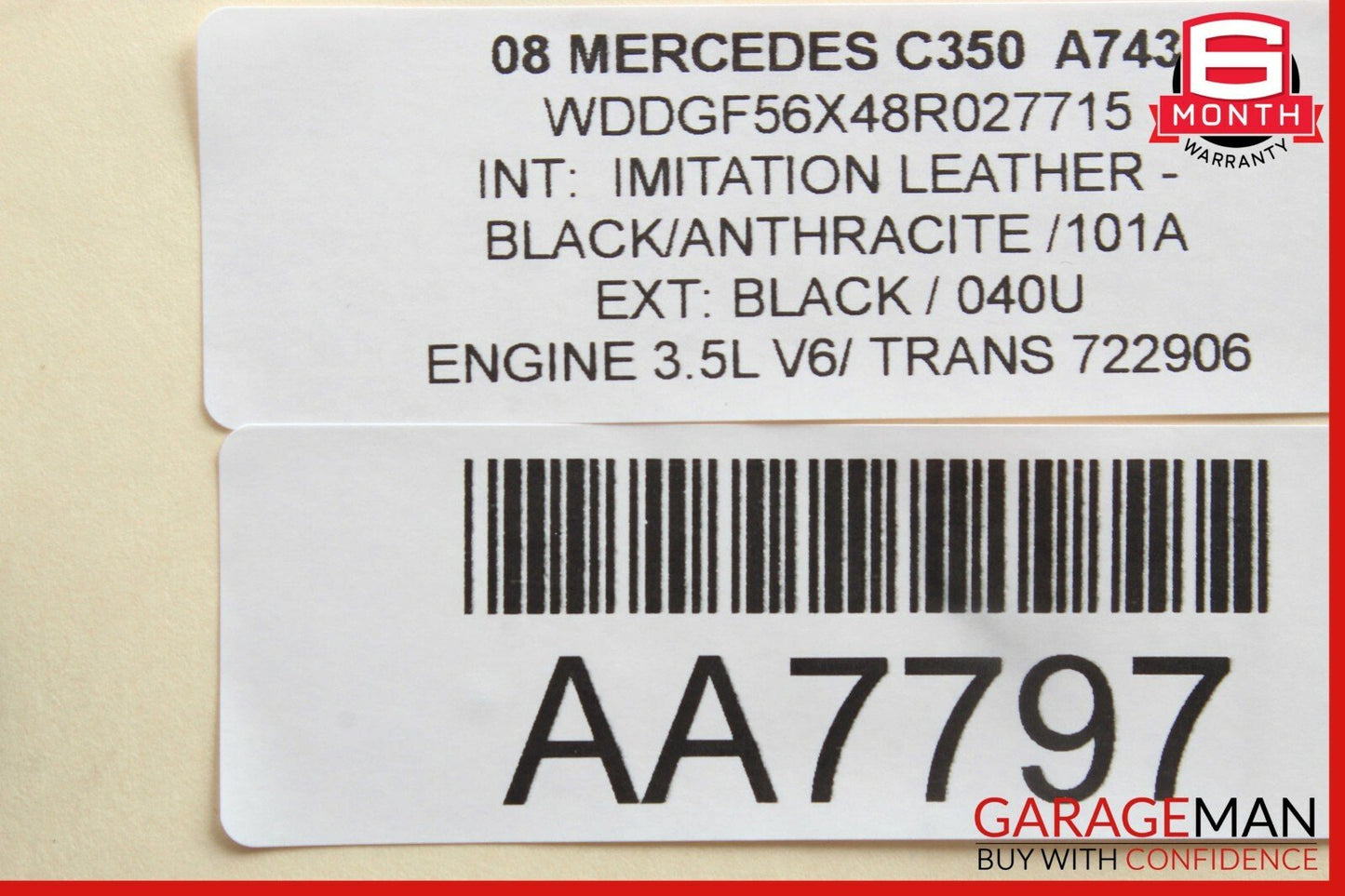 08-18 Mercedes W204 C300 C250 E400 Front Right Side Door Control Module OEM