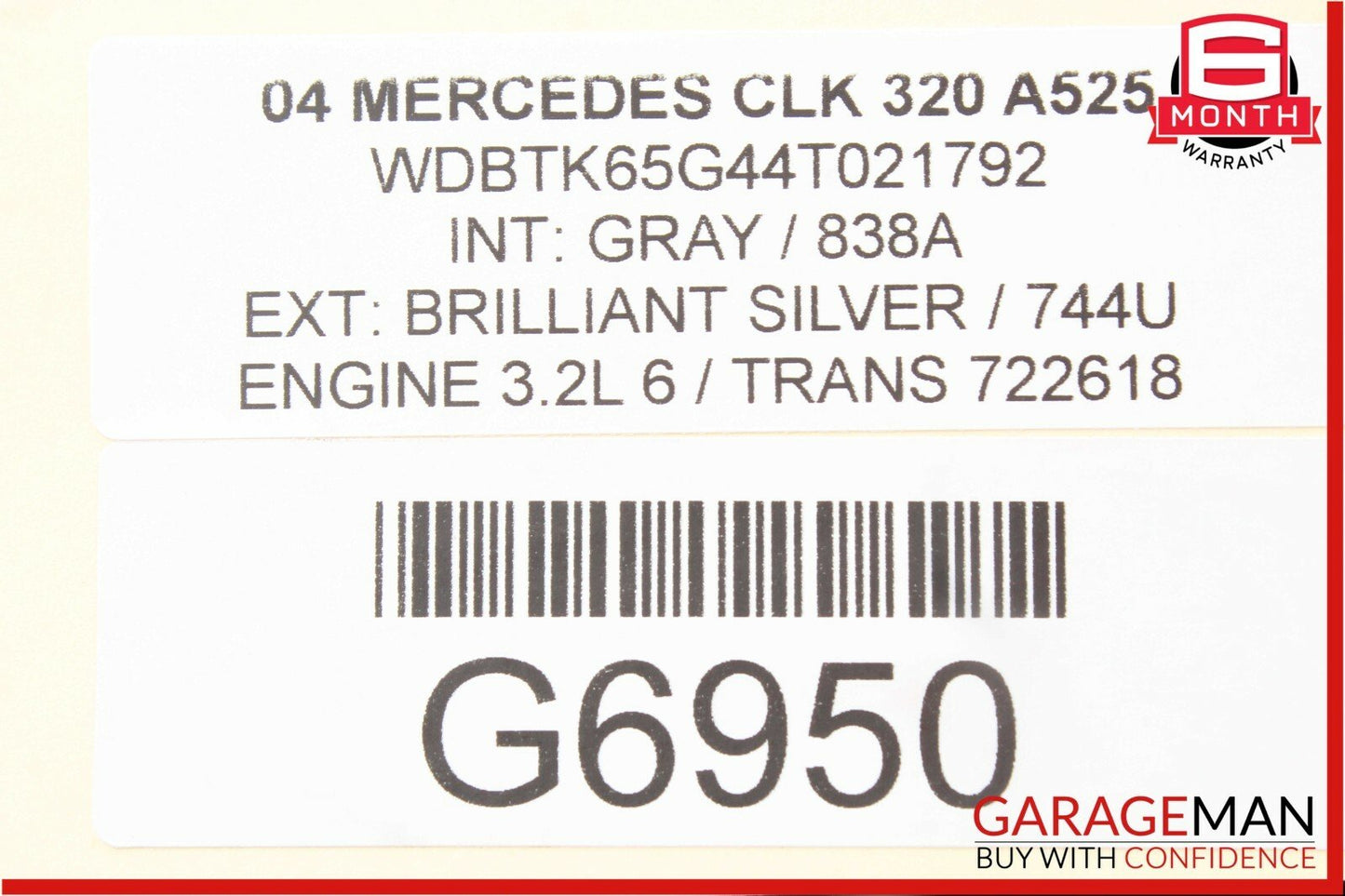 01-04 Mercedes CLK320 C240 Dashboard Dash Hazard Light Switch Controller Panel