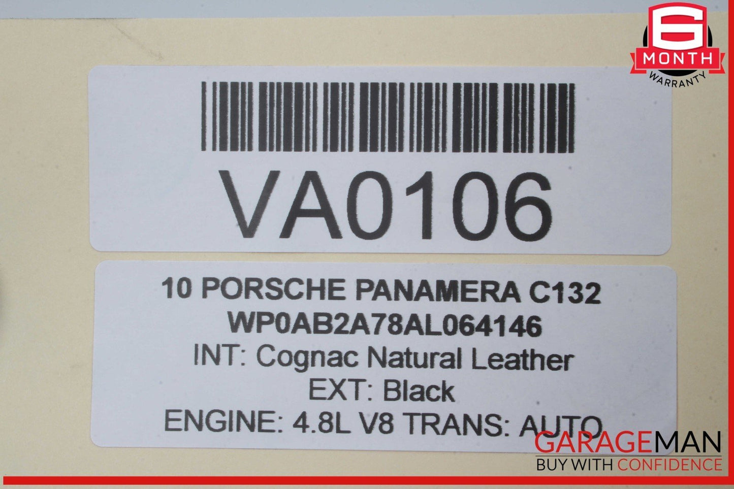 10-16 Porsche Panamera 970 Floor Gear Shift Shifter Selector Box OEM