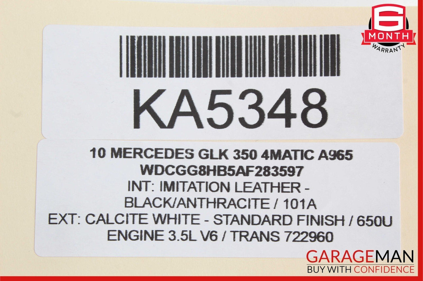 10-15 Mercedes X204 GLK350 Panorama Pano Roof Sun Shade Roller Blind Cover Grey