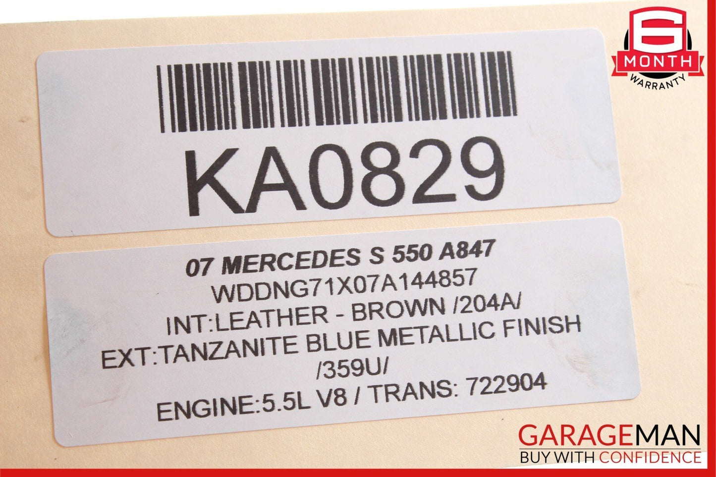 07-14 Mercedes W221 S350 S550 CL550 Front Right Side Upper Control Arm OEM