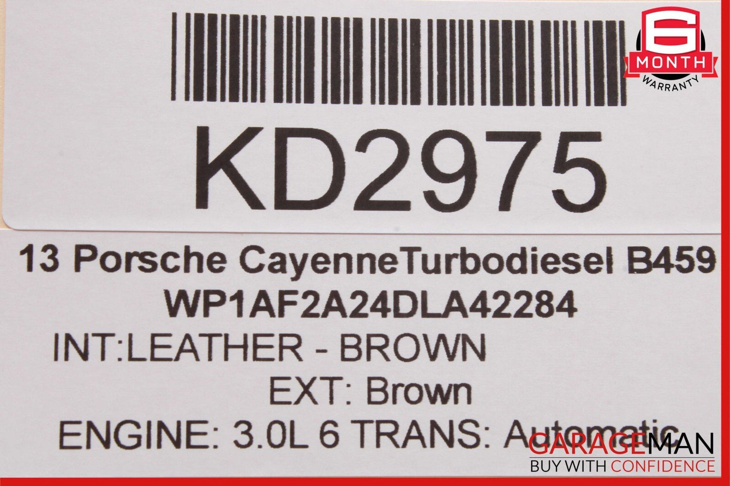 11-17 Porsche Cayenne 958 Rear Seat Heat Lock Switch Control Panel 7P5927325R