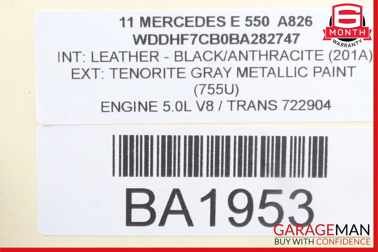 10-13 Mercedes W212 E250 E350 Front Right Seat Belt Seatbelt Retractor Black OEM