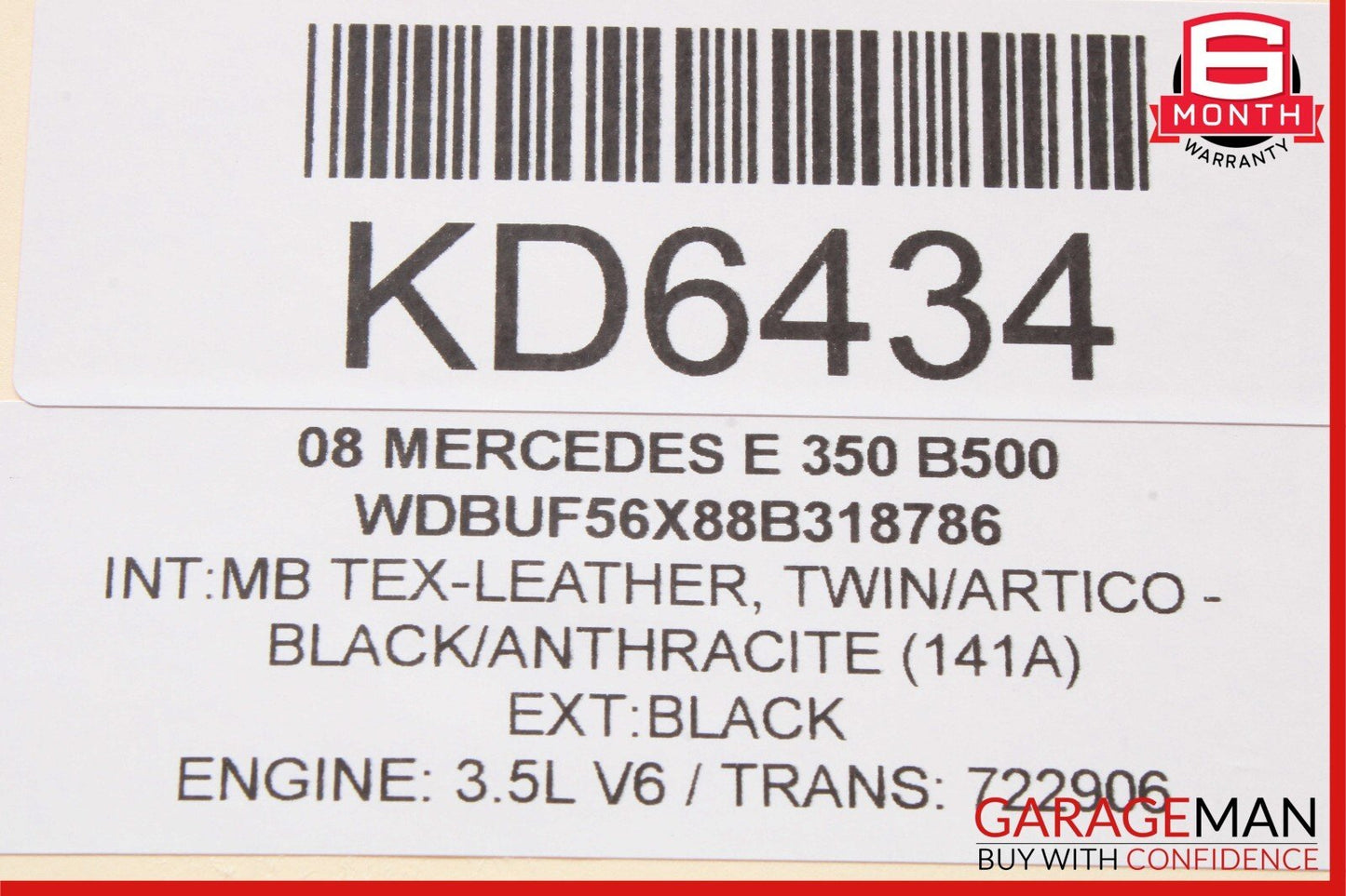 05-13 Mercedes W211 E350 E550 Front Left Side Engine Timing Chain Cover Plate