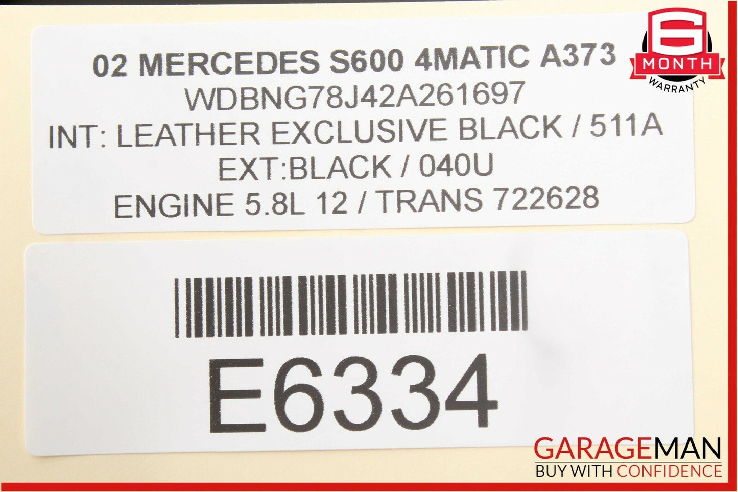 00-06 Mercedes R230 SL500 S500 Telephone Phone Bluetooth Voice Control Module