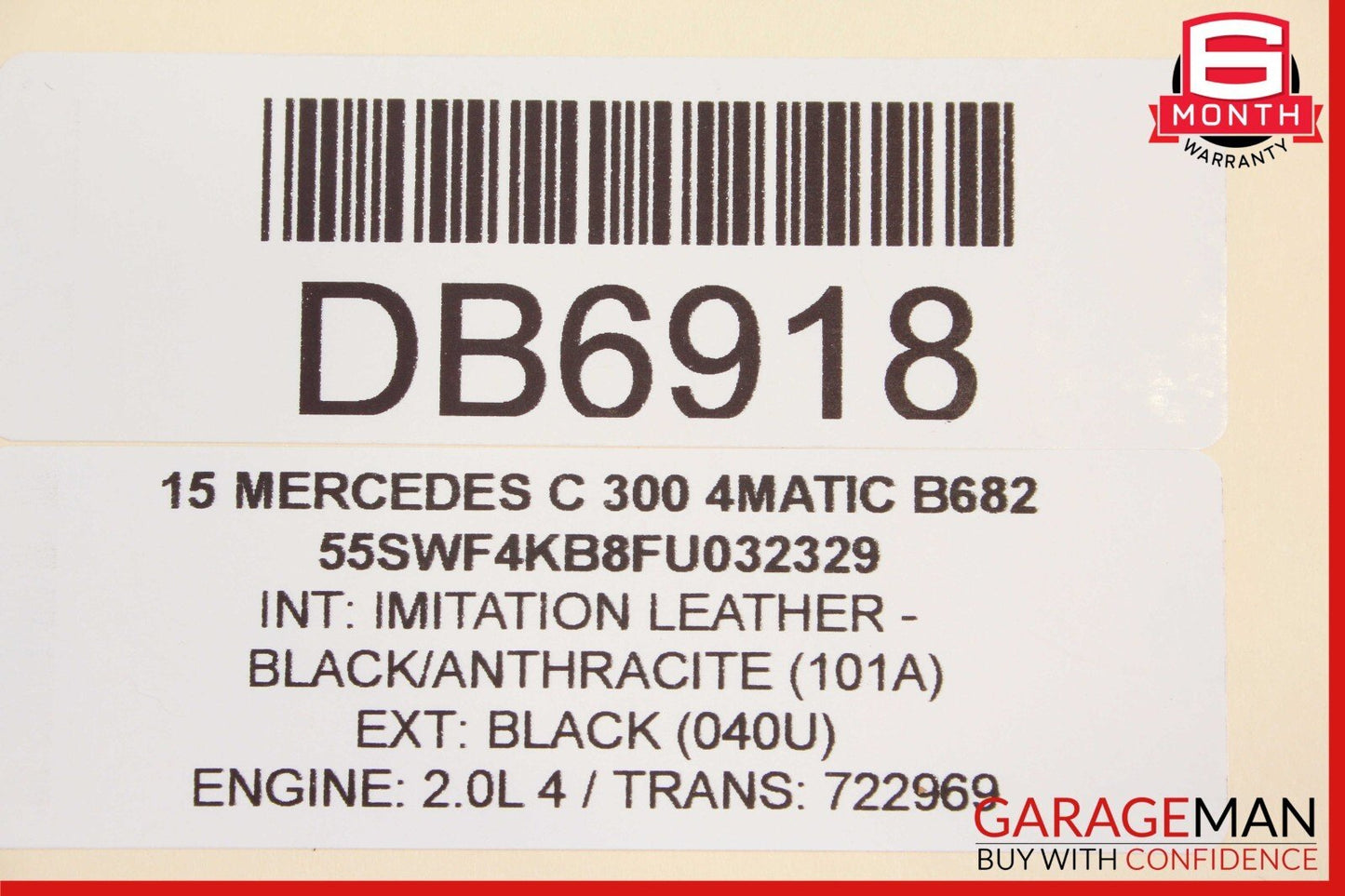15-18 Mercedes W205 C300 C350e C400 Front Left Side Interior Door Panel Assy