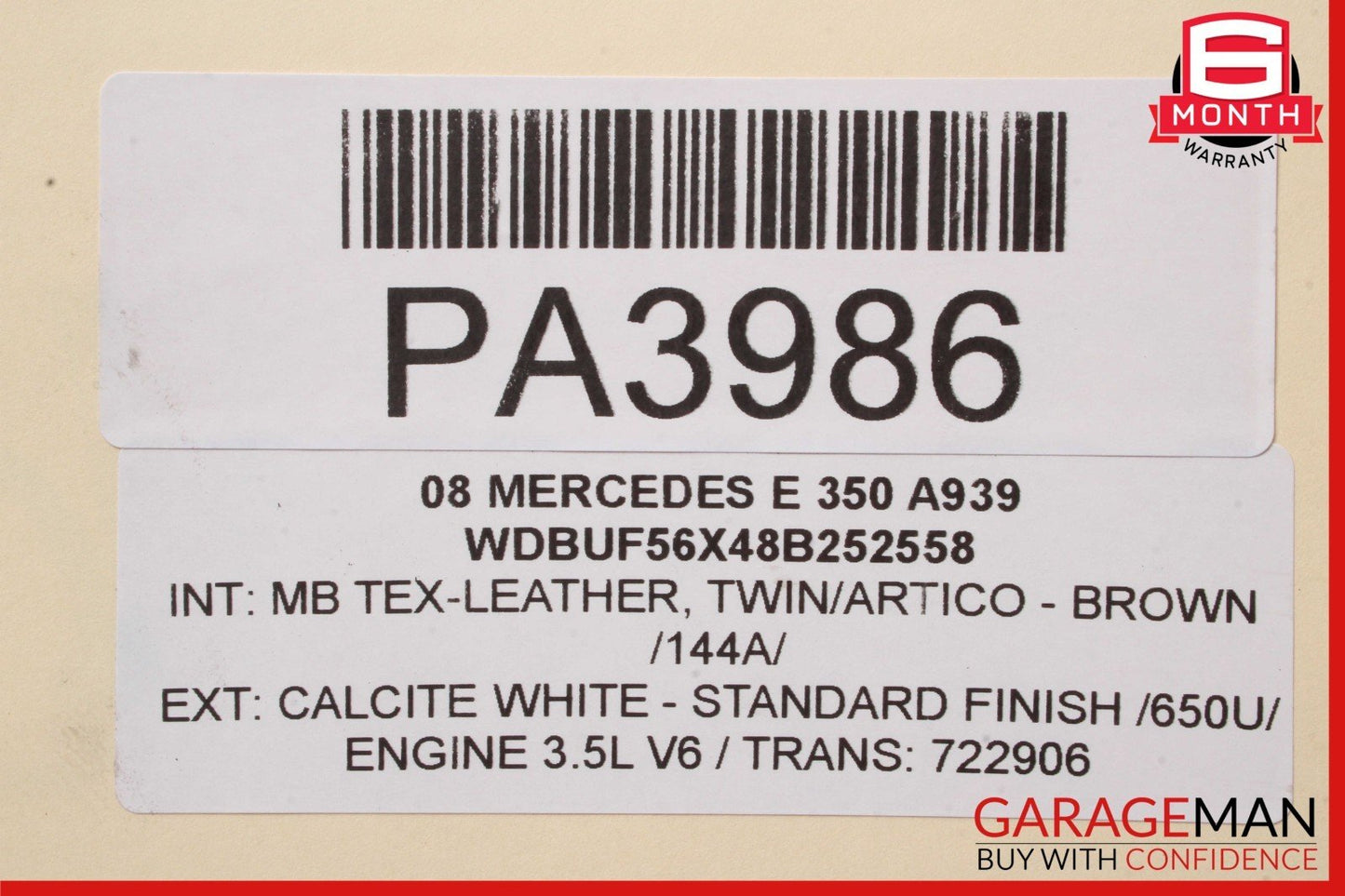 05-11 Mercedes W211 E350 RWD 7G Automatic Transmission Tranny Assy OEM 134k
