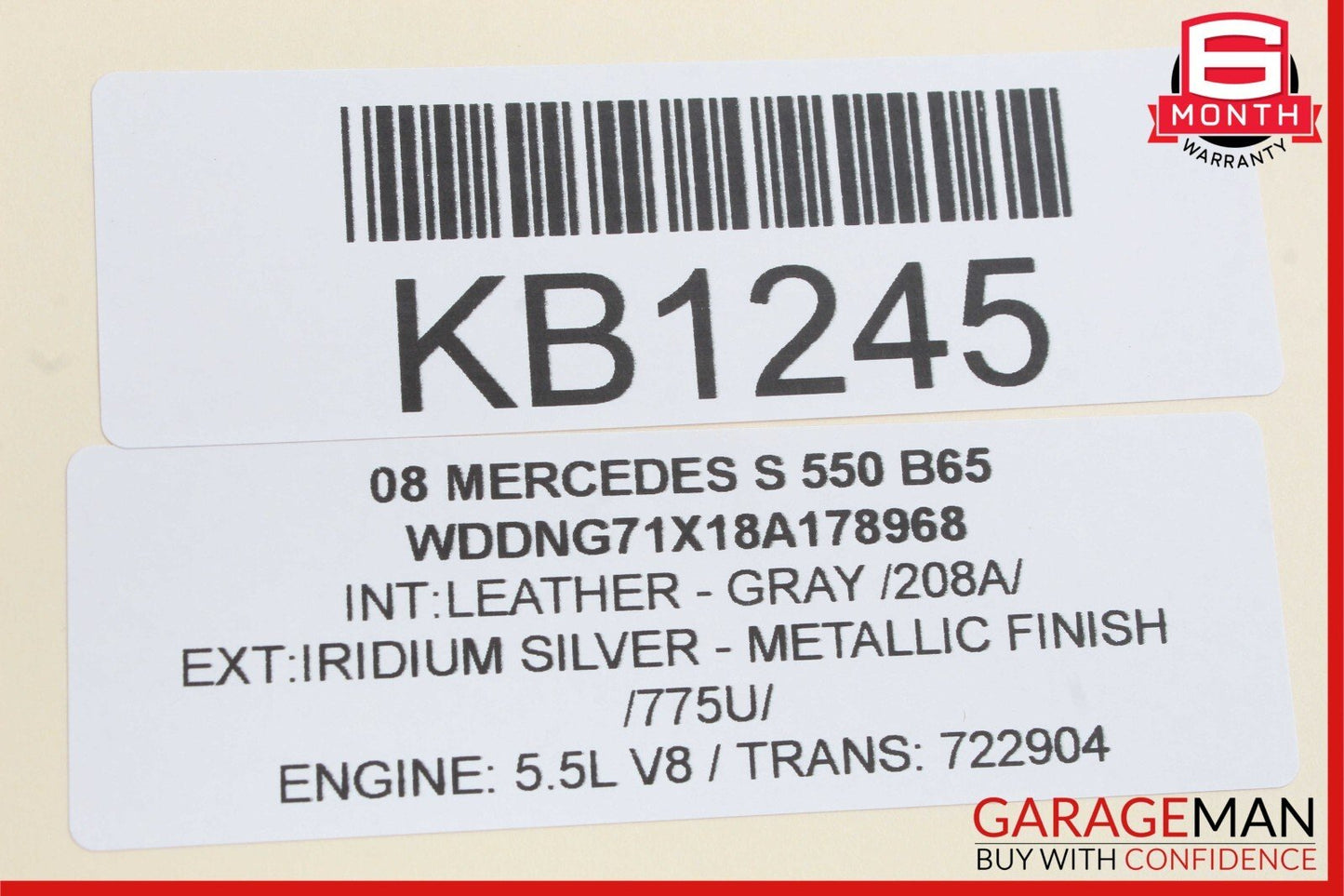 07-13 Mercedes W221 S550 CL550 Bluetooth Communication Controller Module OEM