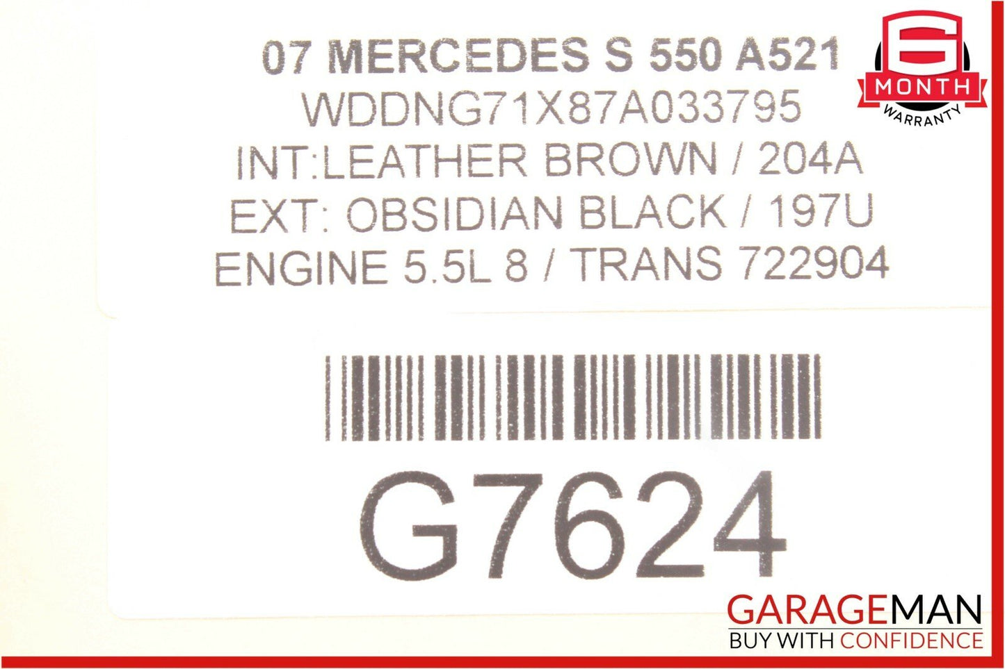 07-13 Mercedes W221 S400 S550 Front Right Side Seat Control Module Unit OEM