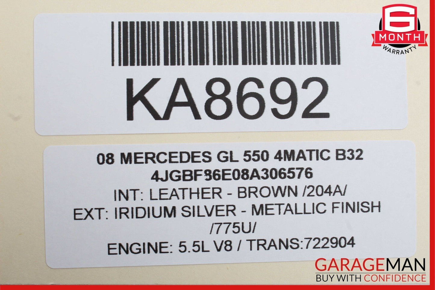 03-12 Mercedes X164 GL550 SLK350 Front Left Side Seat Control Module Unit OEM