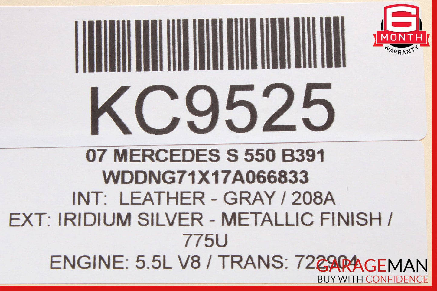 07-09 Mercedes W221 S550 S450 Head Unit Command CD Navigation 2218700187 OEM