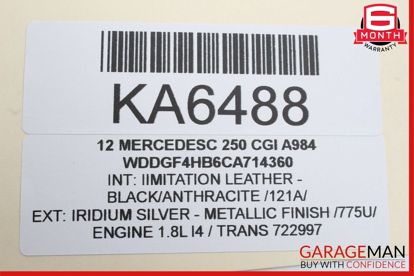 12-15 Mercedes W204 C250 SLK250 M271 A/C AC Air Conditioning Compressor Pump