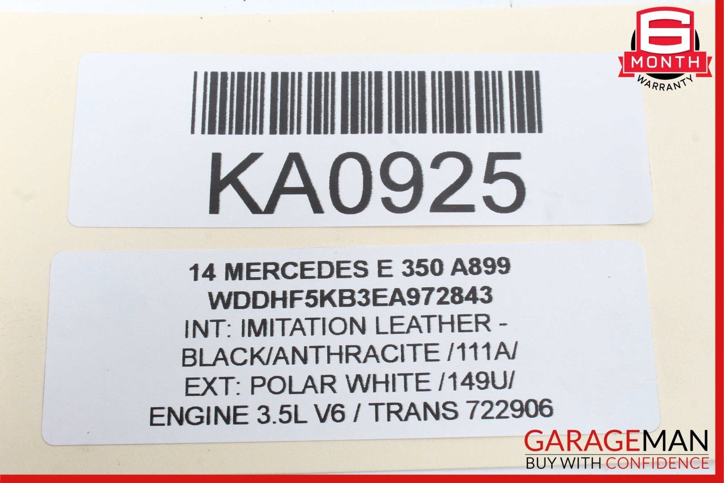 12-14 Mercedes W212 E350 C250 Sedan Right Passenger Exterior Door Handle Frame