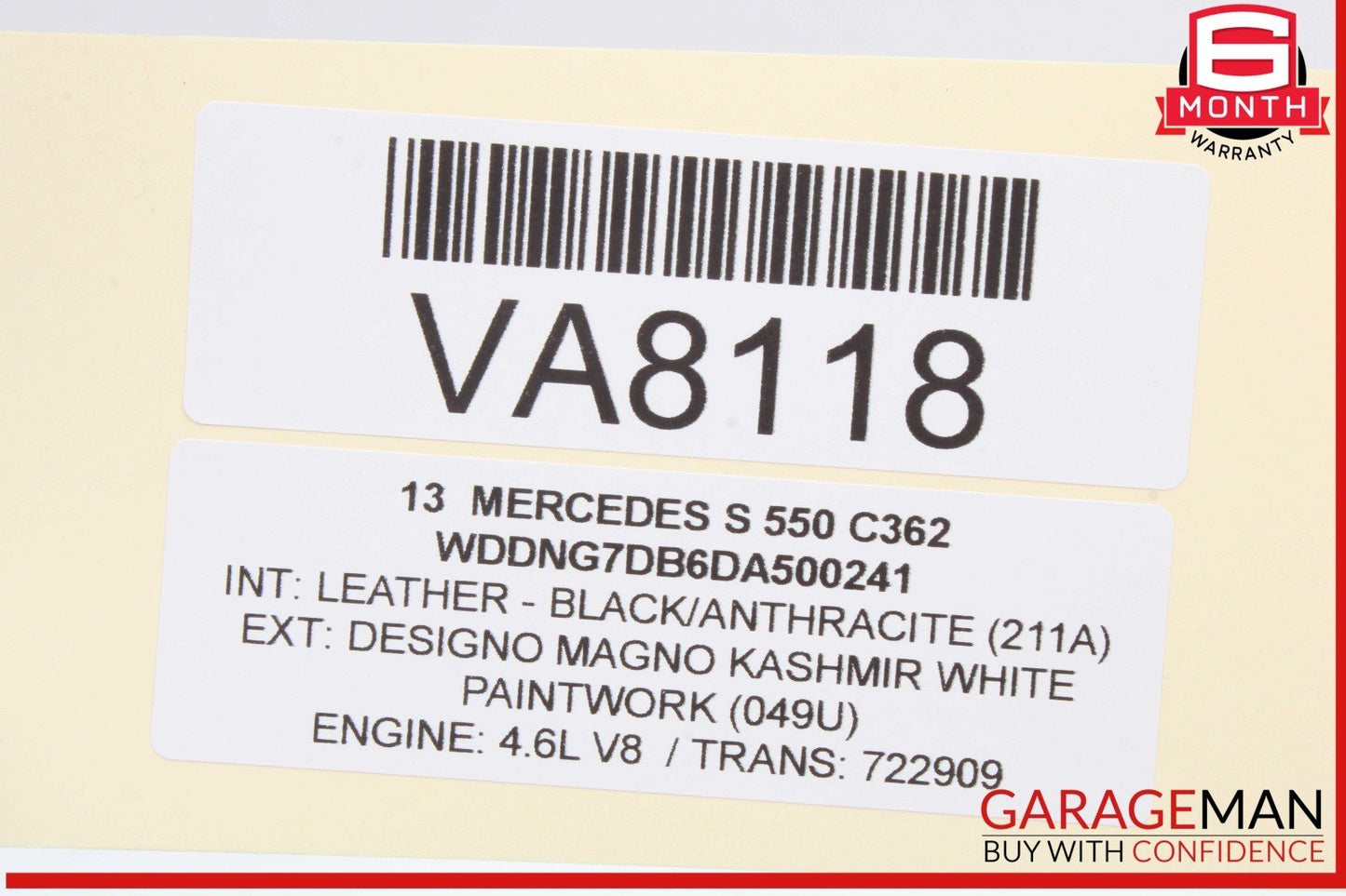 07-14 Mercedes W221 S550 CL550 AC A/C Climate Control Switch Dual Zone OEM