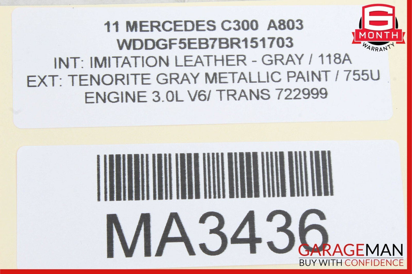 08-14 Mercedes W204 C250 C300 C350 AC A/C Climate Control Switch Trim Bezel