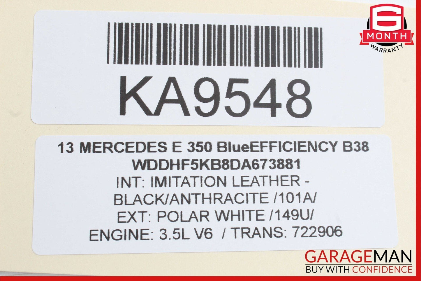 08-14 Mercedes W204 C250 CLS400 Front Left Seat Control Module 1729007500 OEM