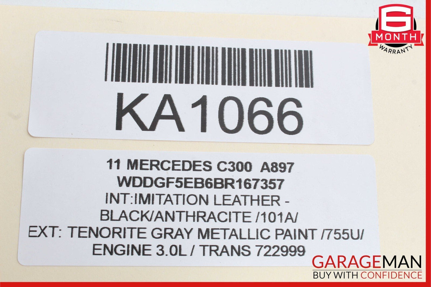 08-20 Mercedes W204 C300 E350 SLC300 Steering Gear Coupling 2044620278 RWD OEM