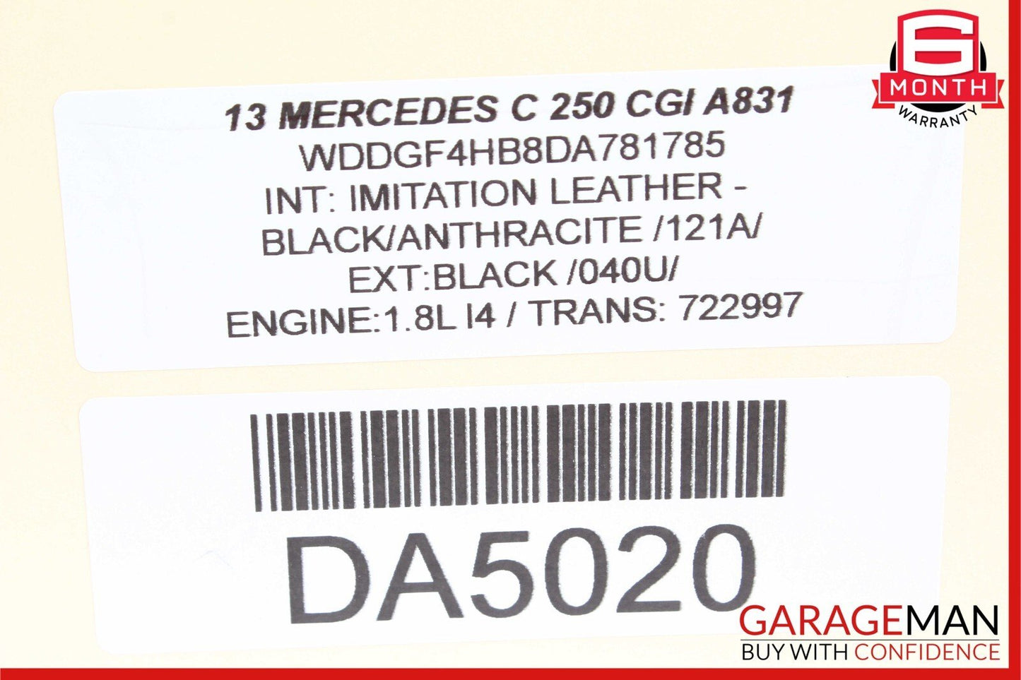 08-15 Mercedes W204 C250 C63 AMG Front Right Side Seatbelt Seat Belt Retractor