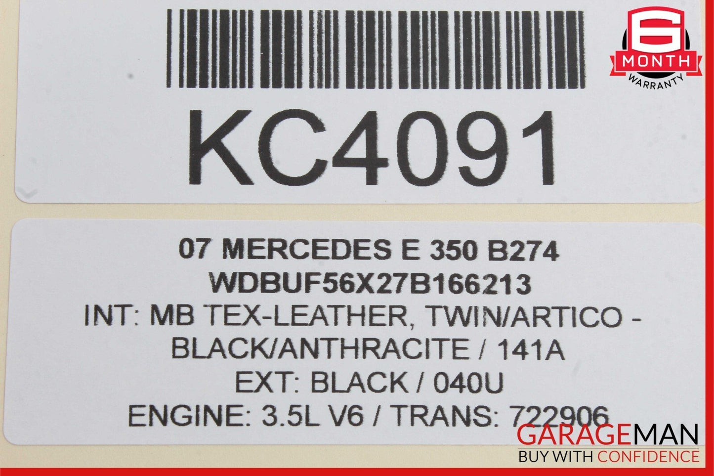03-09 Mercedes W211 E350 E500 Front Left Driver Door Lock Latch Actuator OEM