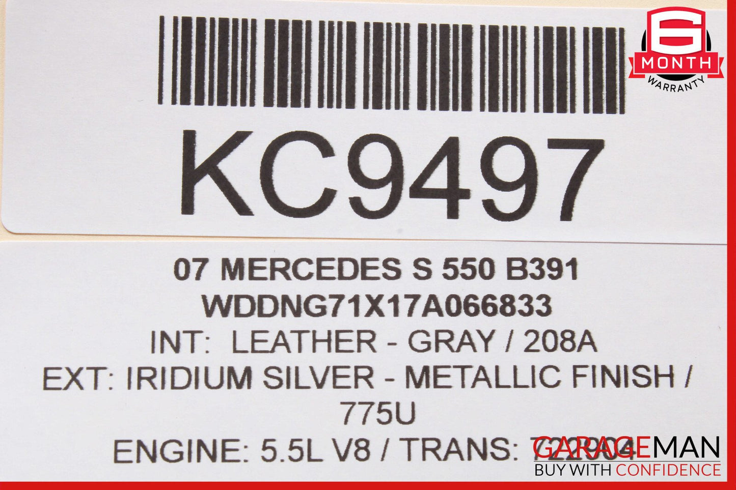 07-13 Mercedes W221 S550 S63 Front Left Driver Side Under Seat Control Unit OEM