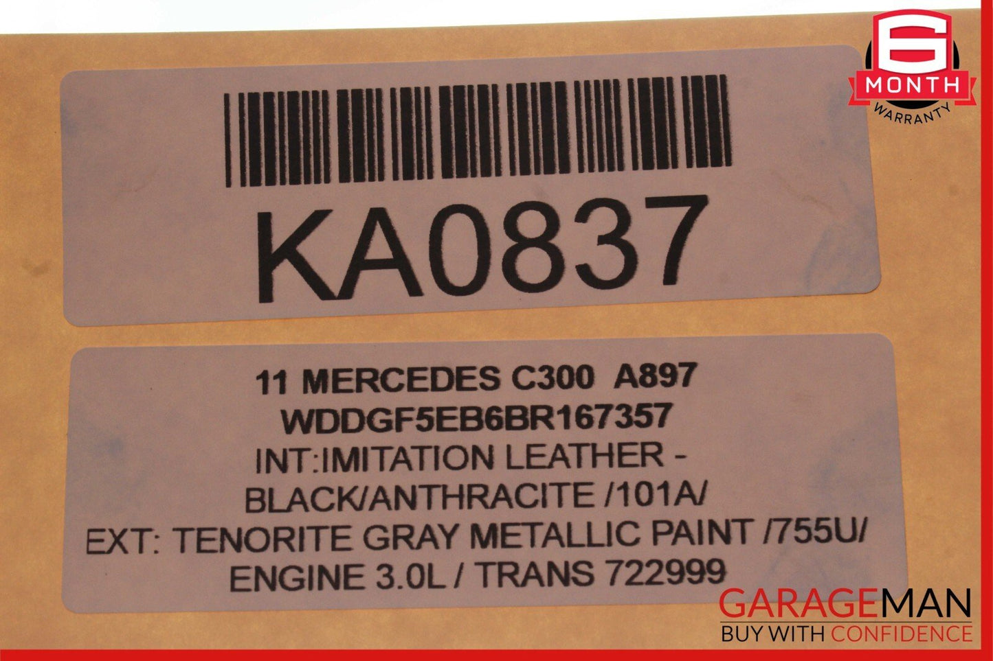 08-11 Mercedes W204 C350 C300 Speedometer Odometer Instrument Cluster Gauge