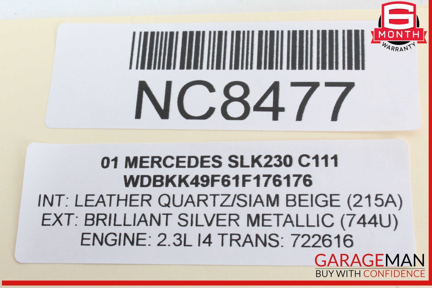 1997-2004 Mercedes-Benz SLK230 R170 Cruise Control Switch 1705450024 OEM