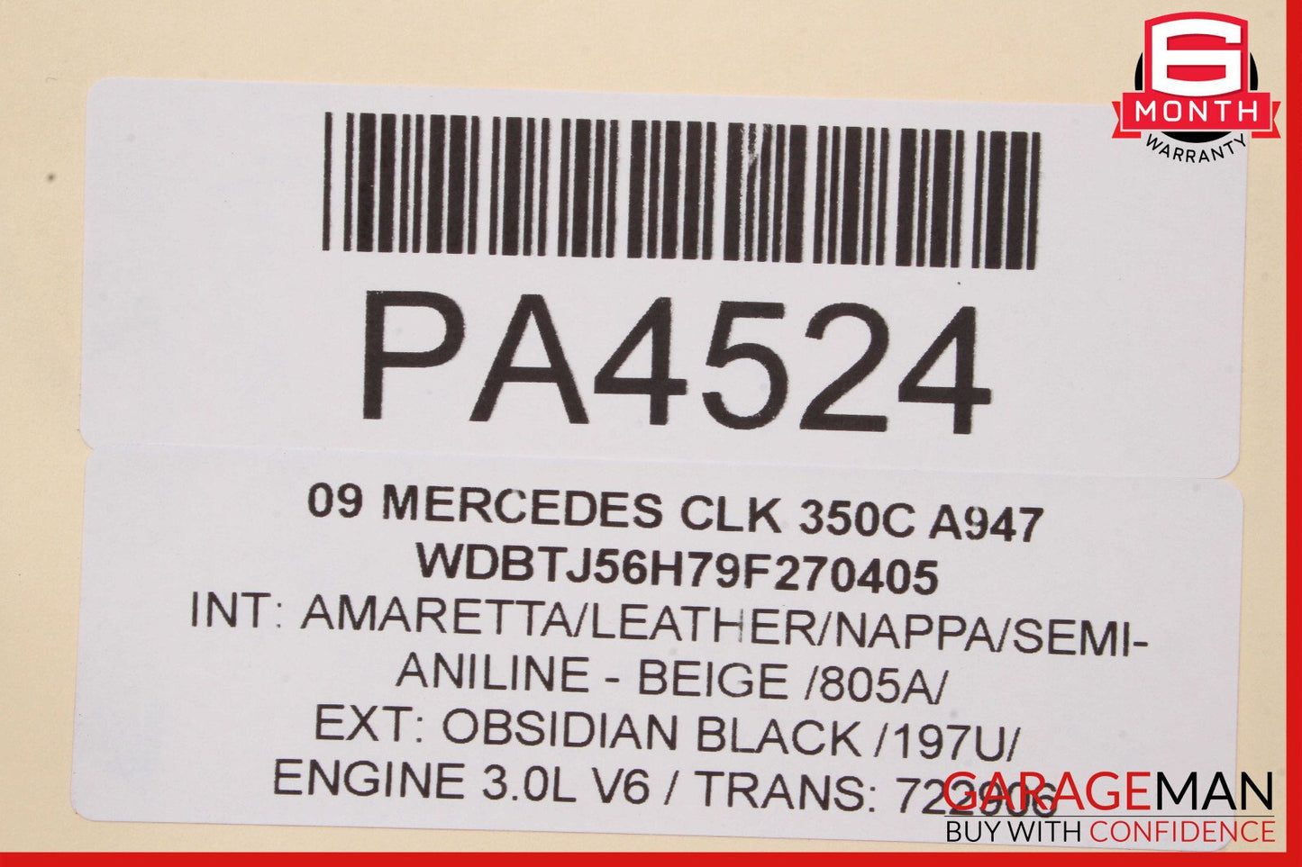 05-09 Mercedes W209 CLK350 Engine Motor Cooling Radiator OEM