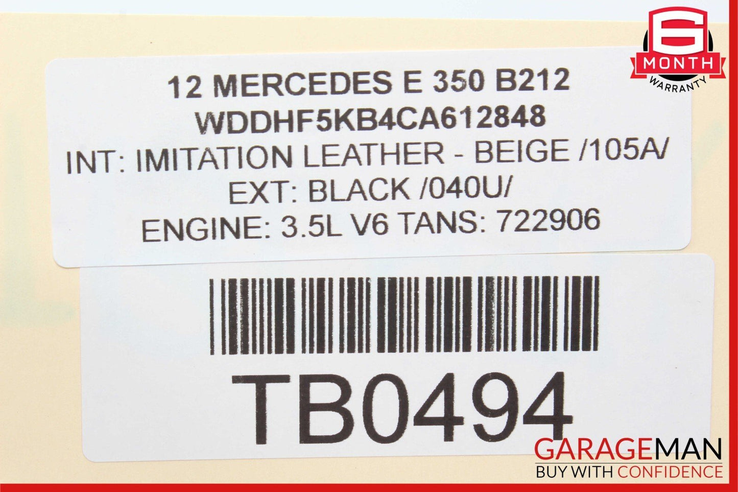 12-14 Mercedes W212 E350 E550 CLS550 Power Brake Master Cylinder Pump OEM