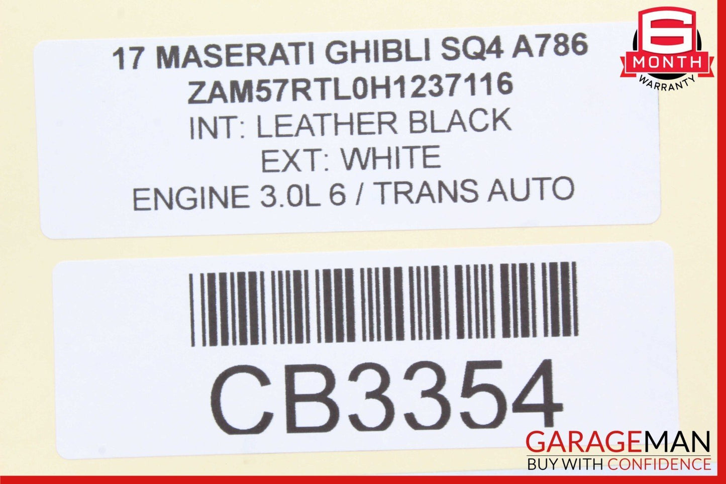 14-17 Maserati Ghibli M157 Rear Right or Left Side Control Arm 670007251 OEM
