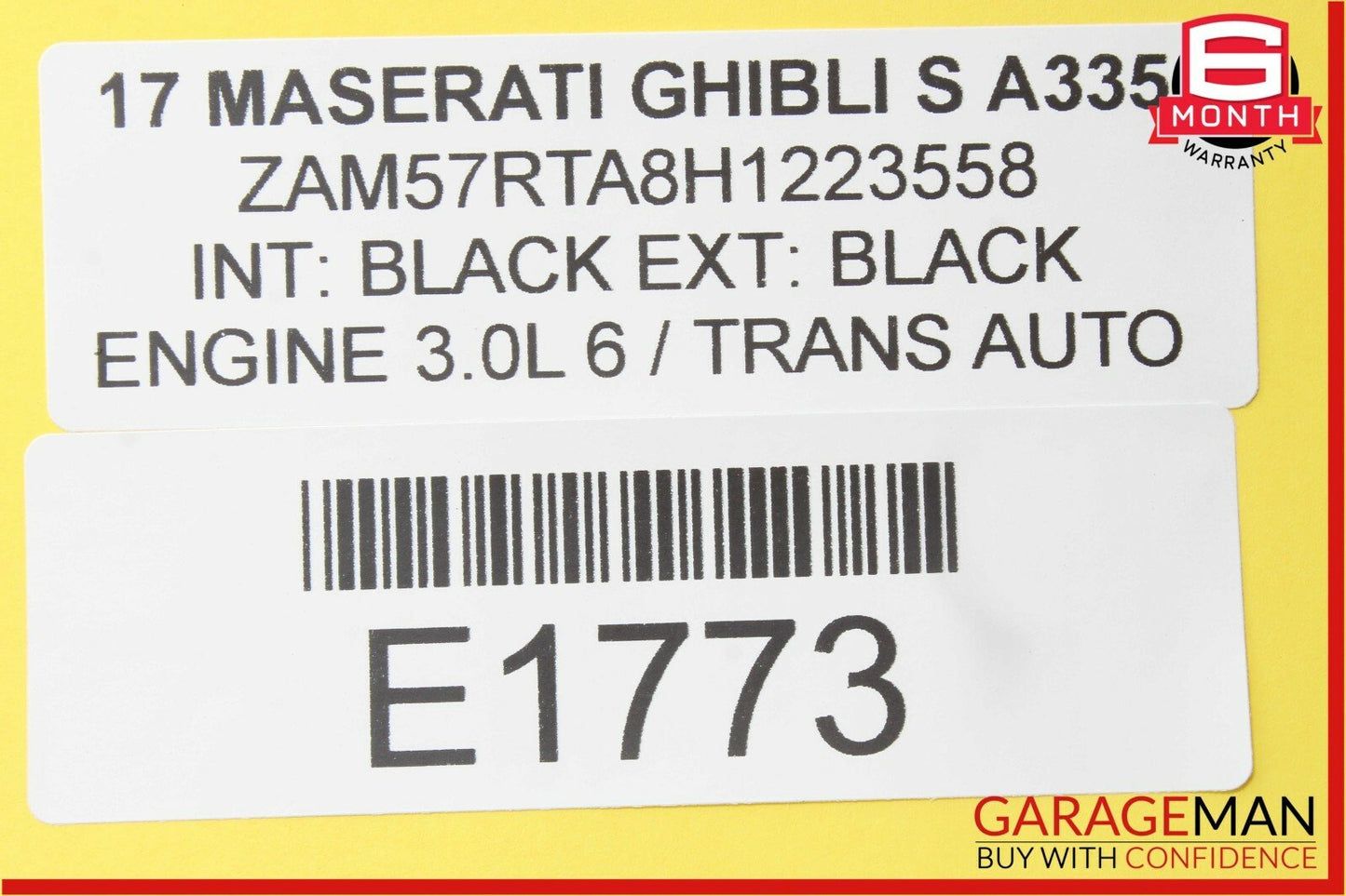 14-17 Maserati Ghibli Front Left Driver Side Dash AC A/C Air Vent Trim Panel OEM