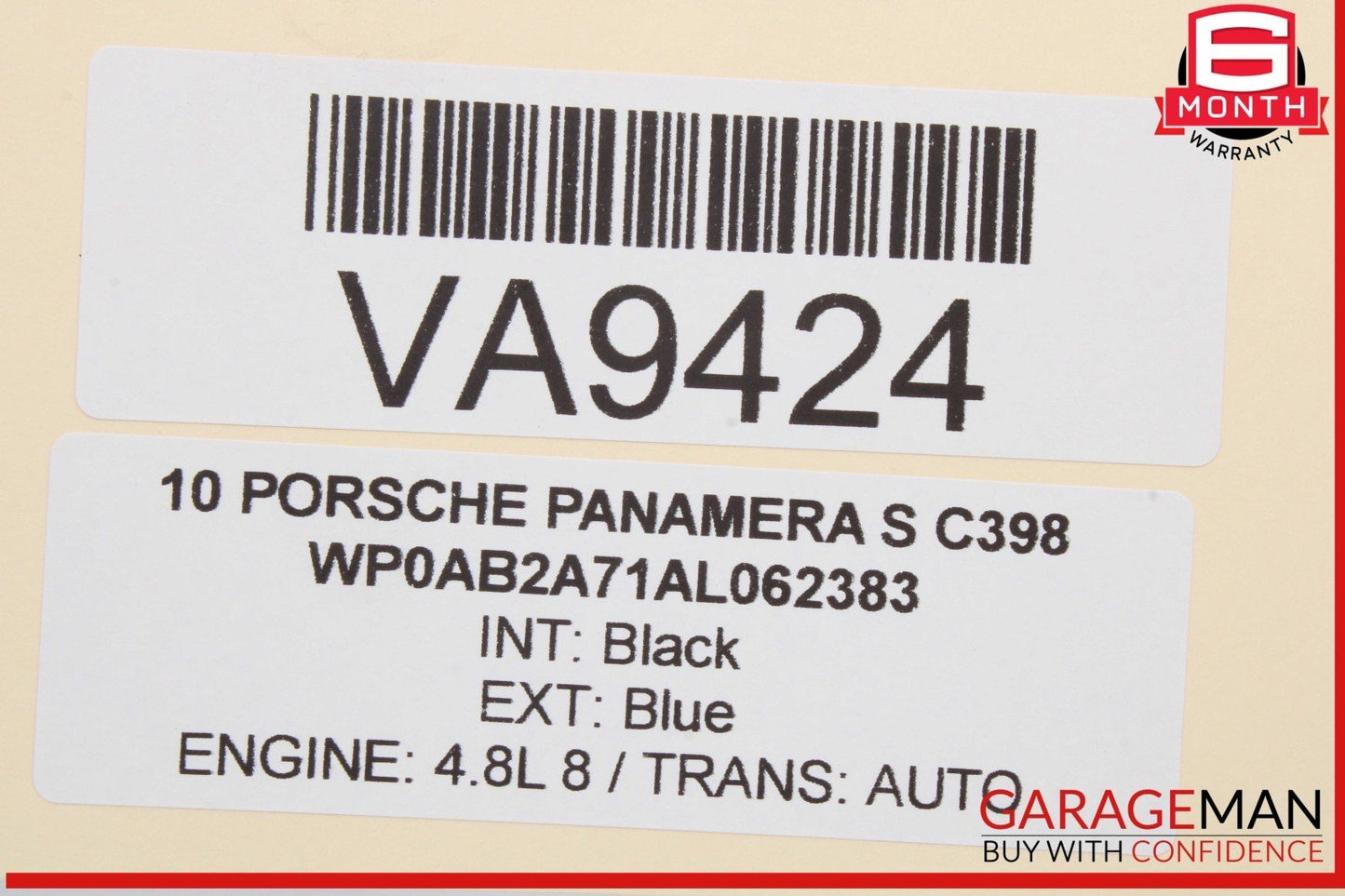 10-13 Porsche Panamera 970 Front Right Passenger Side LED Fog Light Lamp OEM