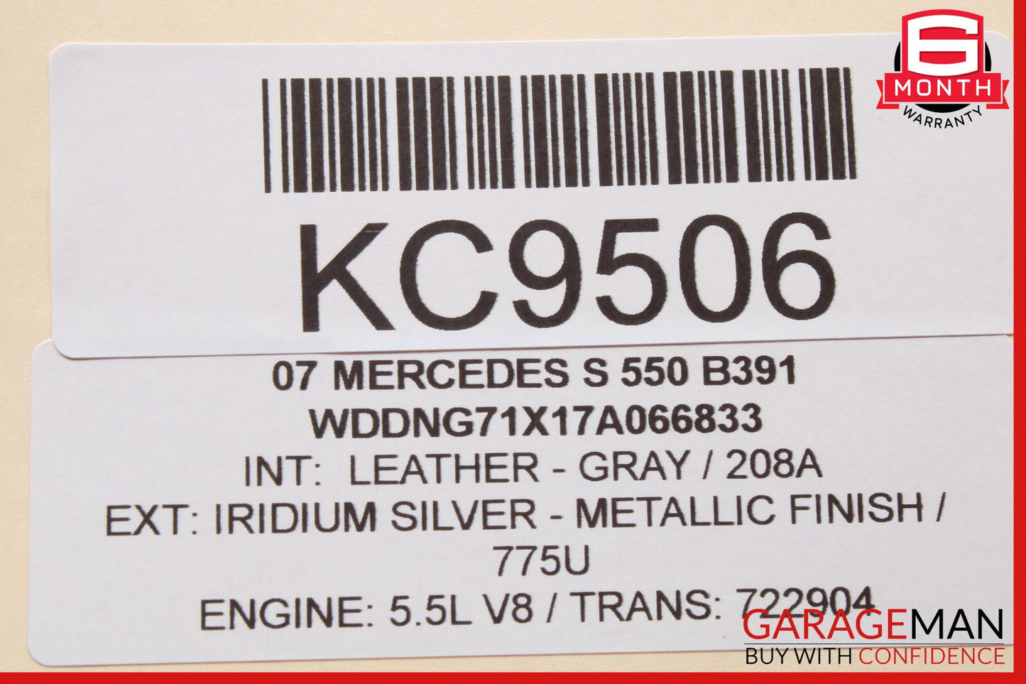 07-13 Mercedes W221 S550 Dash Suspension ESP Cluster Controller Switch Module
