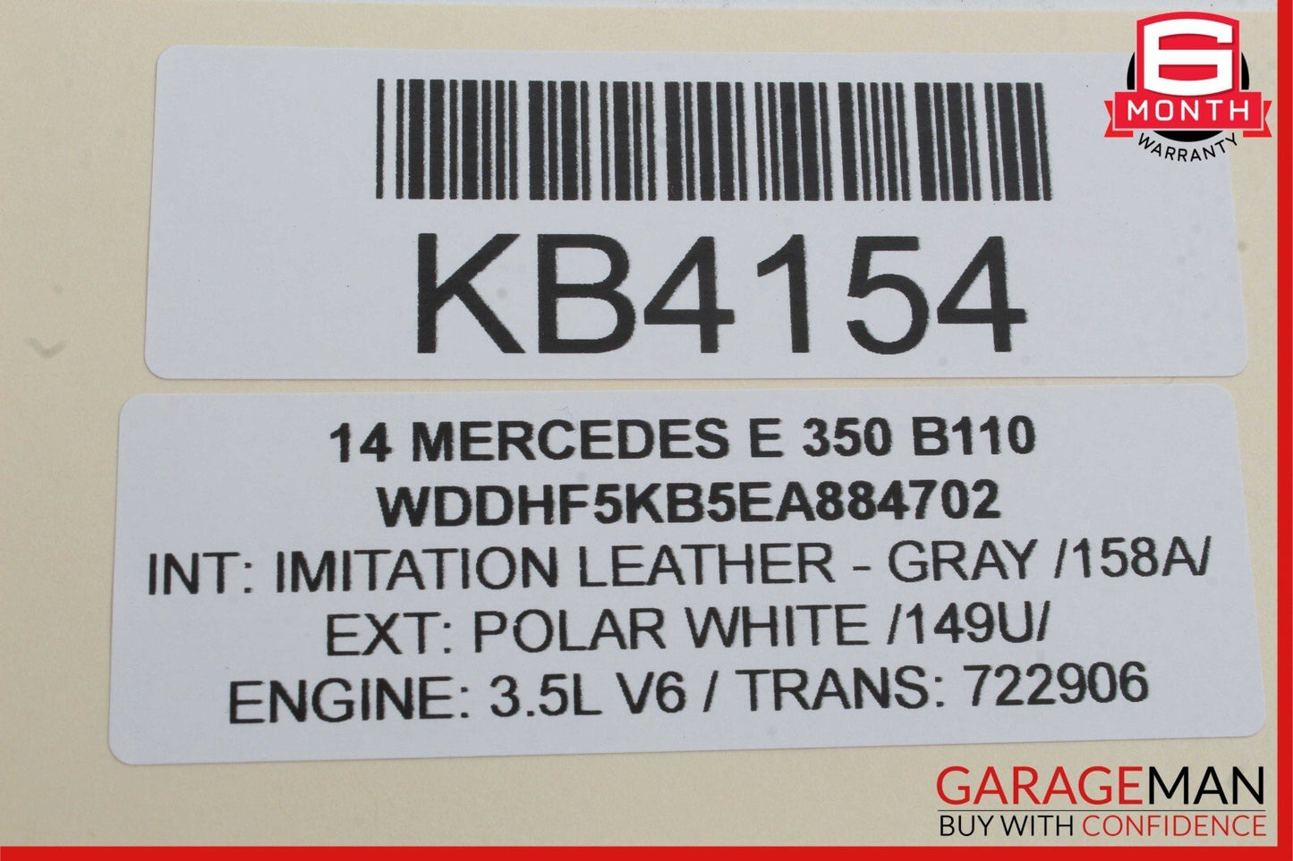08-16 Mercedes C300 E350 E400 Front Left Side Door Window Regulator Motor Unit