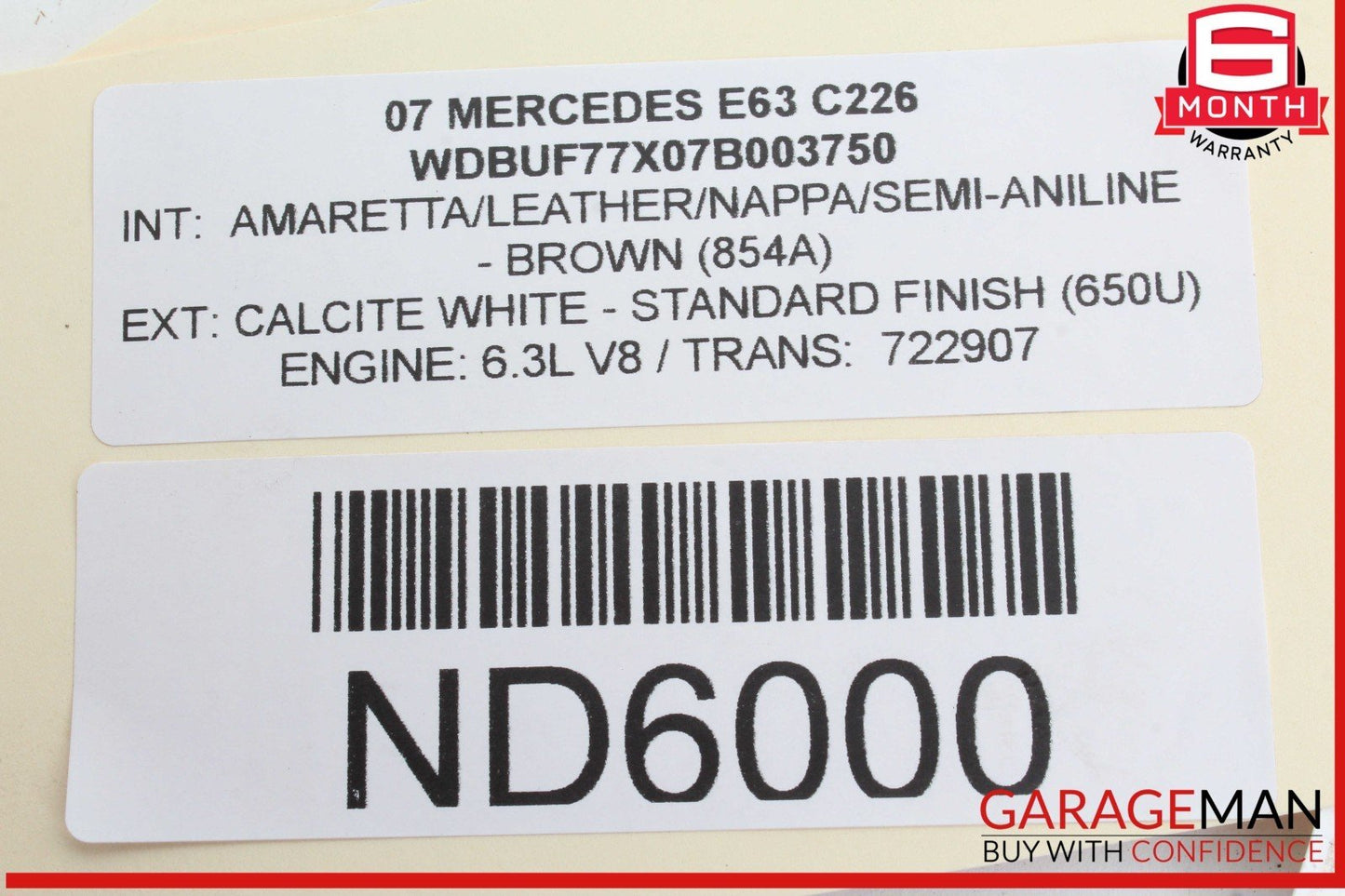 06-12 Mercedes W211 E63 AMG GL450 Communication Control Module 2308207026 OEM