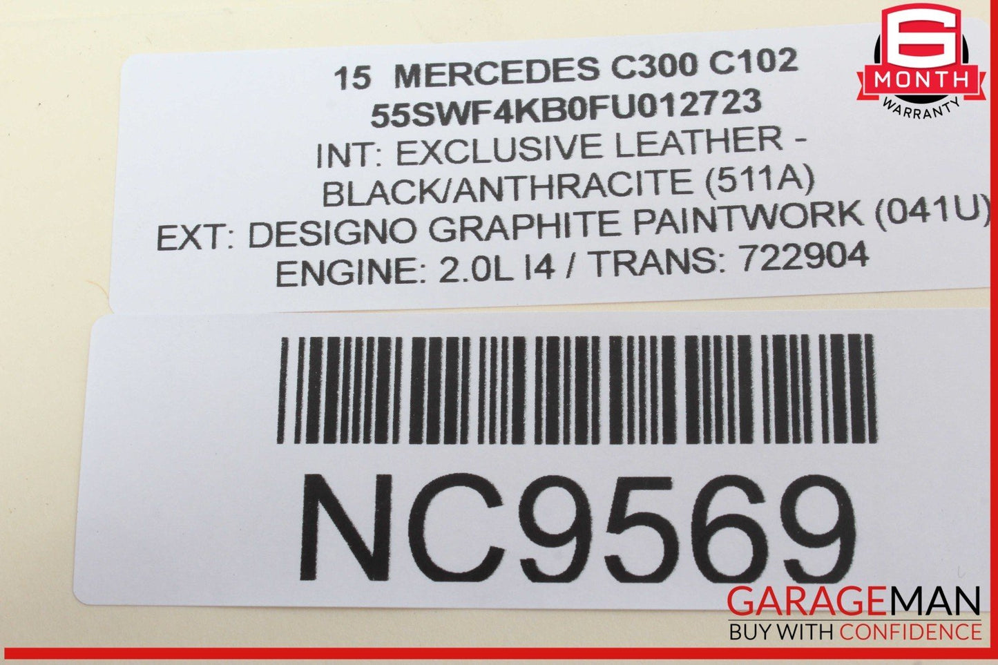 15-20 Mercedes W205 C300 GLC43 Front Right Side Seat Control Switch Module OEM