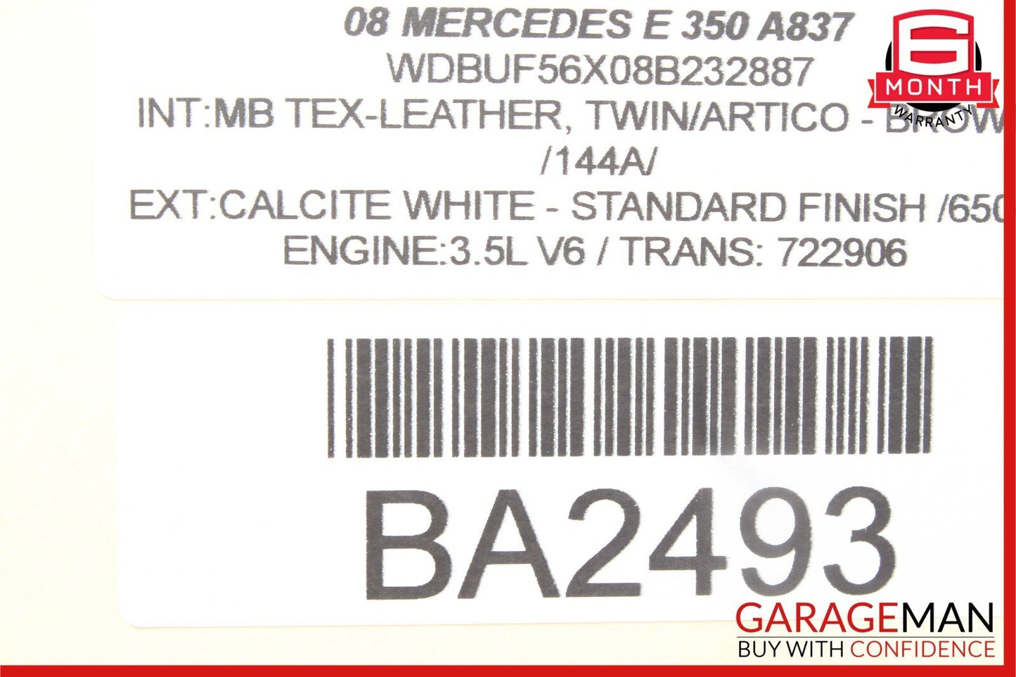03-09 Mercedes W211 E350 E320 Rear Left Side Door Controller Module Unit OEM
