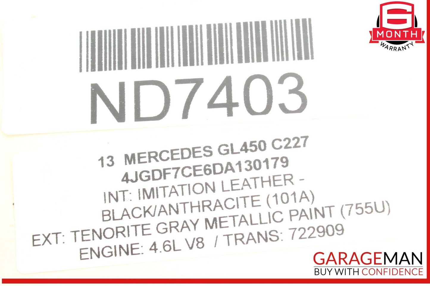 11-20 Mercedes X166 GL450 E550 Engine Oil Filter Housing 2781800410 OEM