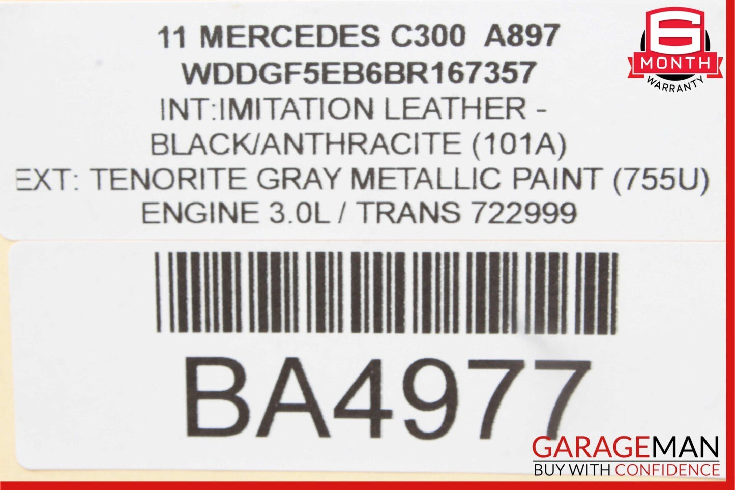 08-17 Mercedes C300 C350 E350 Center Console Ashtray Ash Tray Compartment Silver