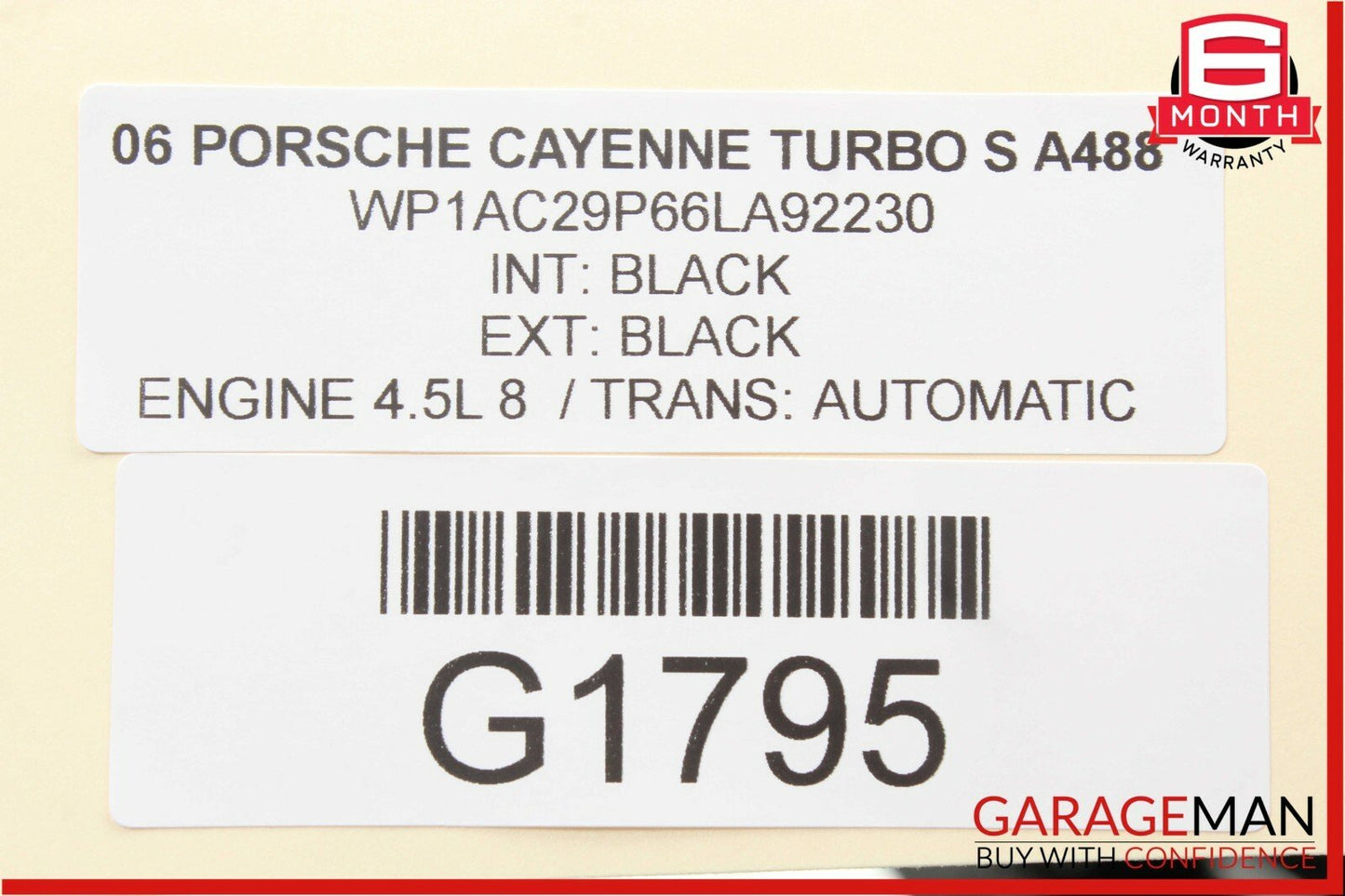 03-06 Porsche Cayenne 955 GPS Navigation DVD Player OEM