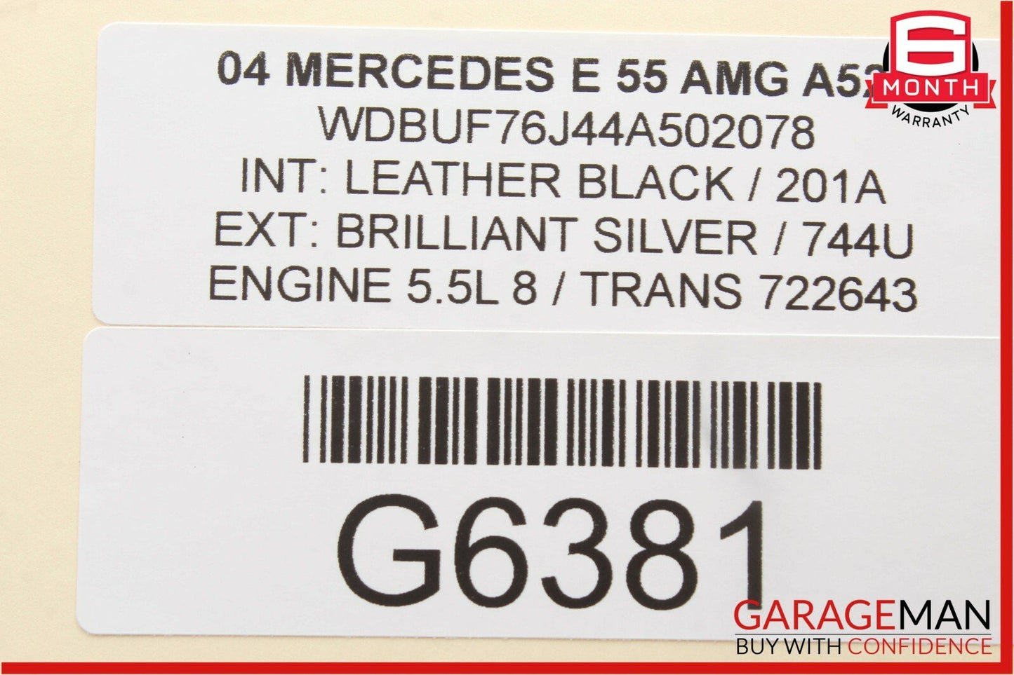 03-09 Mercedes W211 E500 E55 E550 Front Right Passenger Door Control Module OEM