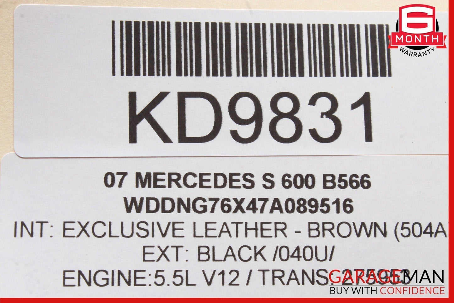 07-14 Mercedes S600 S550 CL550 Electric Power Supply Controller Fuse Box Module