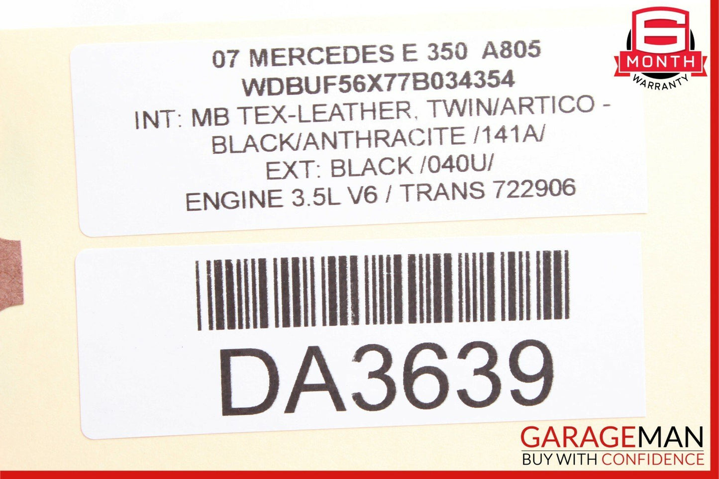 03-09 Mercedes W211 E350 E63 AMG Sirius Satellite Radio Receiver Module Unit