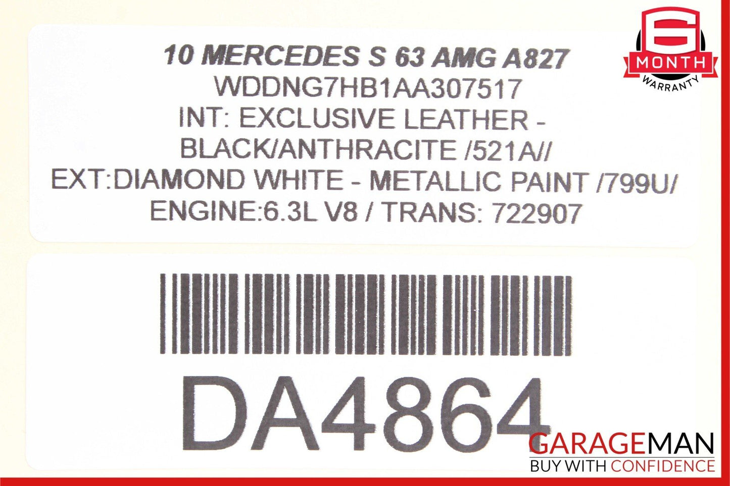 07-13 Mercedes W221 S550 S63 AMG Front Right Seat Dynamic Lumbar Control Module